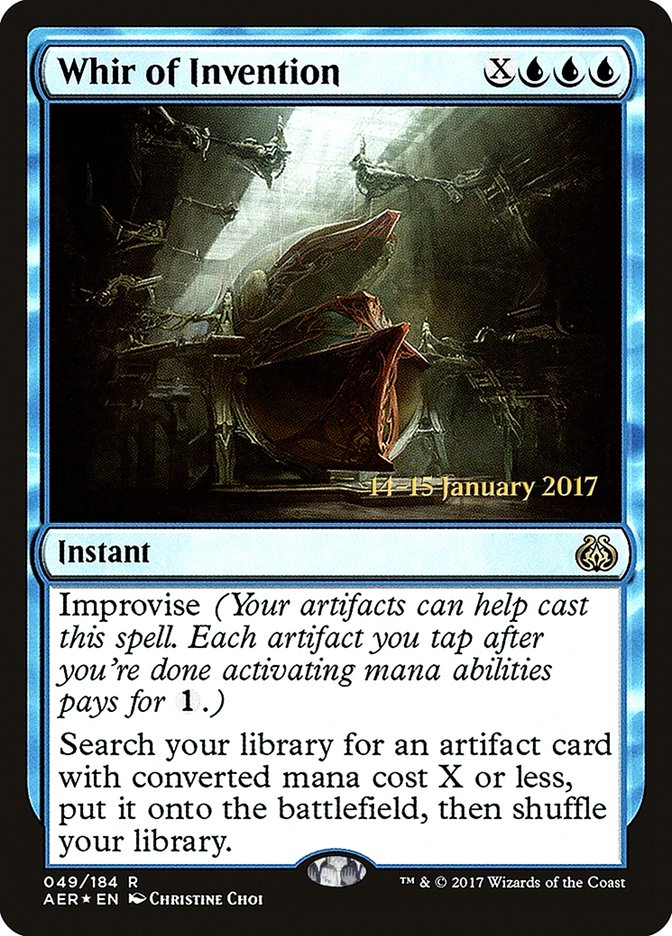 Whir of Invention [Aether Revolt Prerelease Promos] | Exor Games Summserside