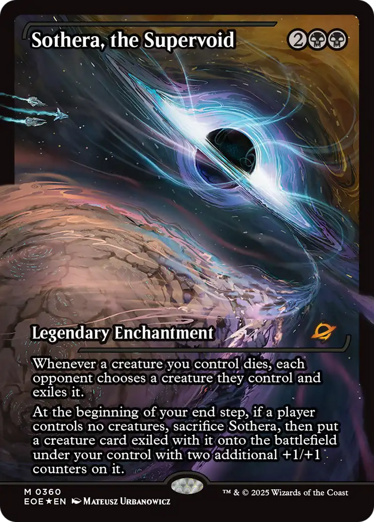 Sothera, the Supervoid (Showcase) [Edge of Eternities] | Exor Games Summserside
