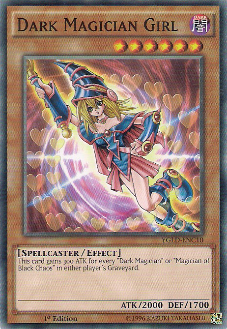 Dark Magician Girl [YGLD-ENC10] Common | Exor Games Summserside