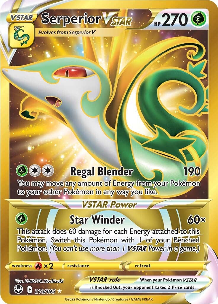 Serperior VSTAR (210/195) [Sword & Shield: Silver Tempest] | Exor Games Summserside