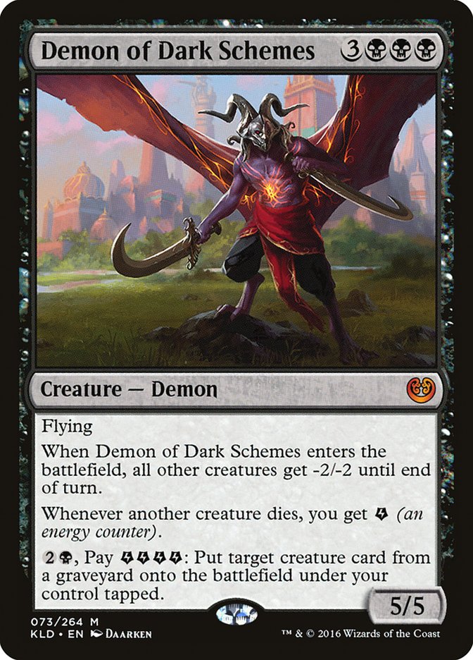 Demon of Dark Schemes [Kaladesh] | Exor Games Summserside