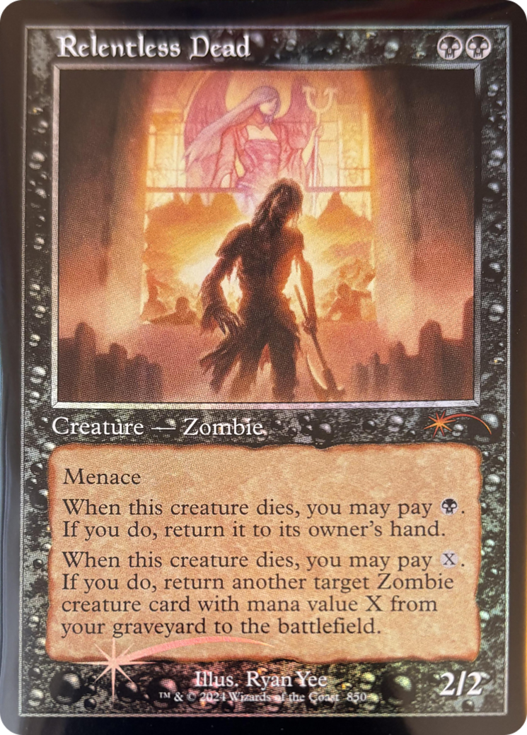 Relentless Dead (Retro Frame) [Secret Lair Drop Series] | Exor Games Summserside