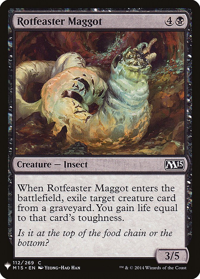 Rotfeaster Maggot [Mystery Booster] | Exor Games Summserside