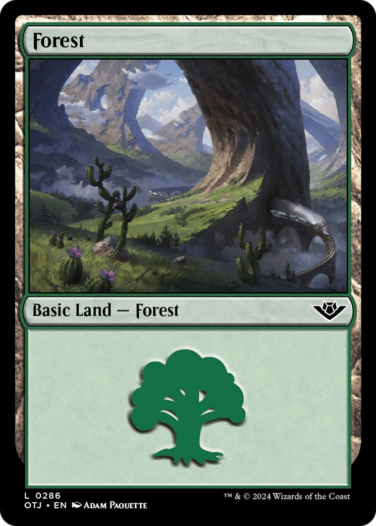 Forest (0286) [Outlaws of Thunder Junction] | Exor Games Summserside
