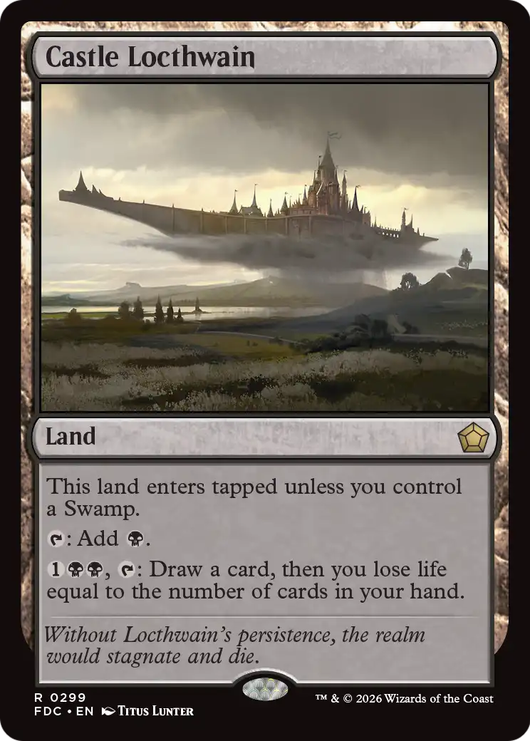 Castle Locthwain [Foundations Commander] | Exor Games Summserside