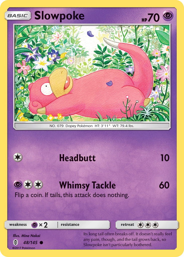 Slowpoke (48/145) [Sun & Moon: Guardians Rising] | Exor Games Summserside