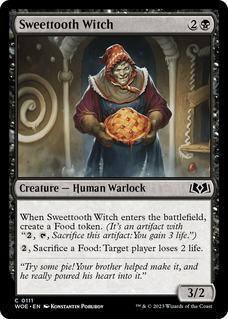 Sweettooth Witch [Wilds of Eldraine] | Exor Games Summserside