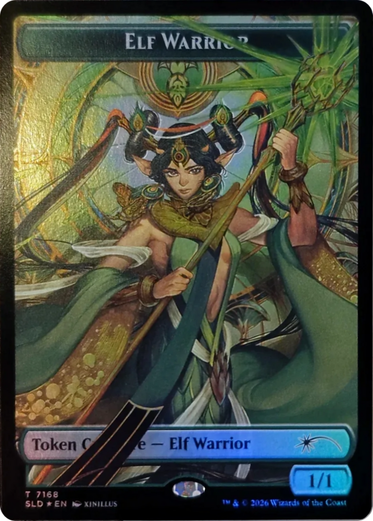 Elf Warrior Token (7168) [Secret Lair Drop Series] | Exor Games Summserside