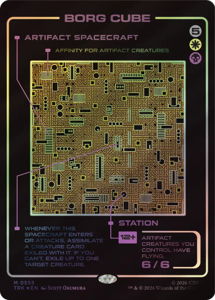 Borg Cube (Showcase) [Star Trek] | Exor Games Summserside