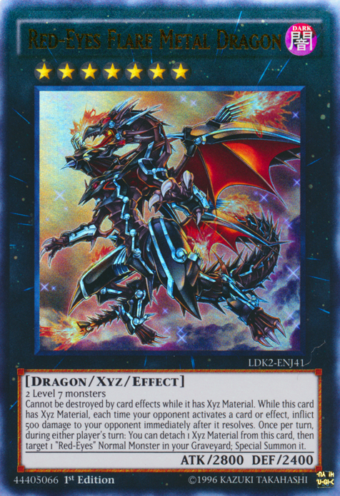 Red-Eyes Flare Metal Dragon [LDK2-ENJ41] Ultra Rare | Exor Games Summserside