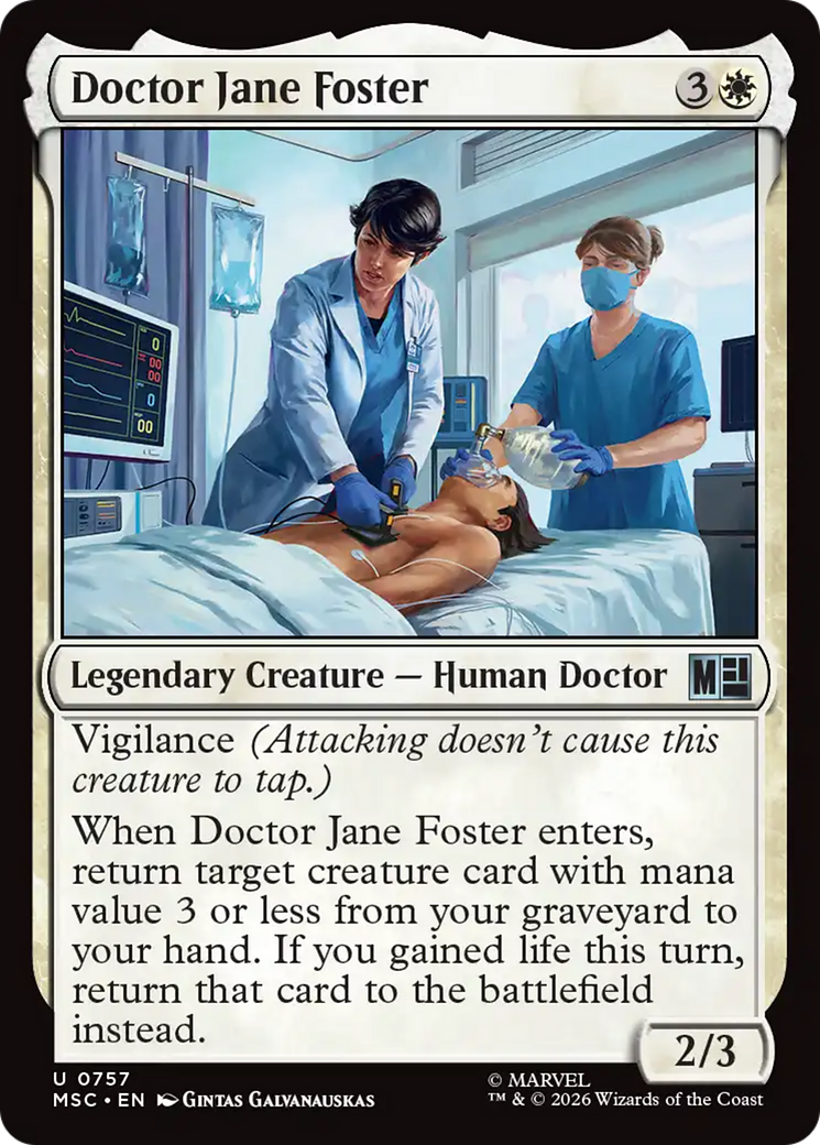 Doctor Jane Foster [Marvel Super Heroes Commander] | Exor Games Summserside