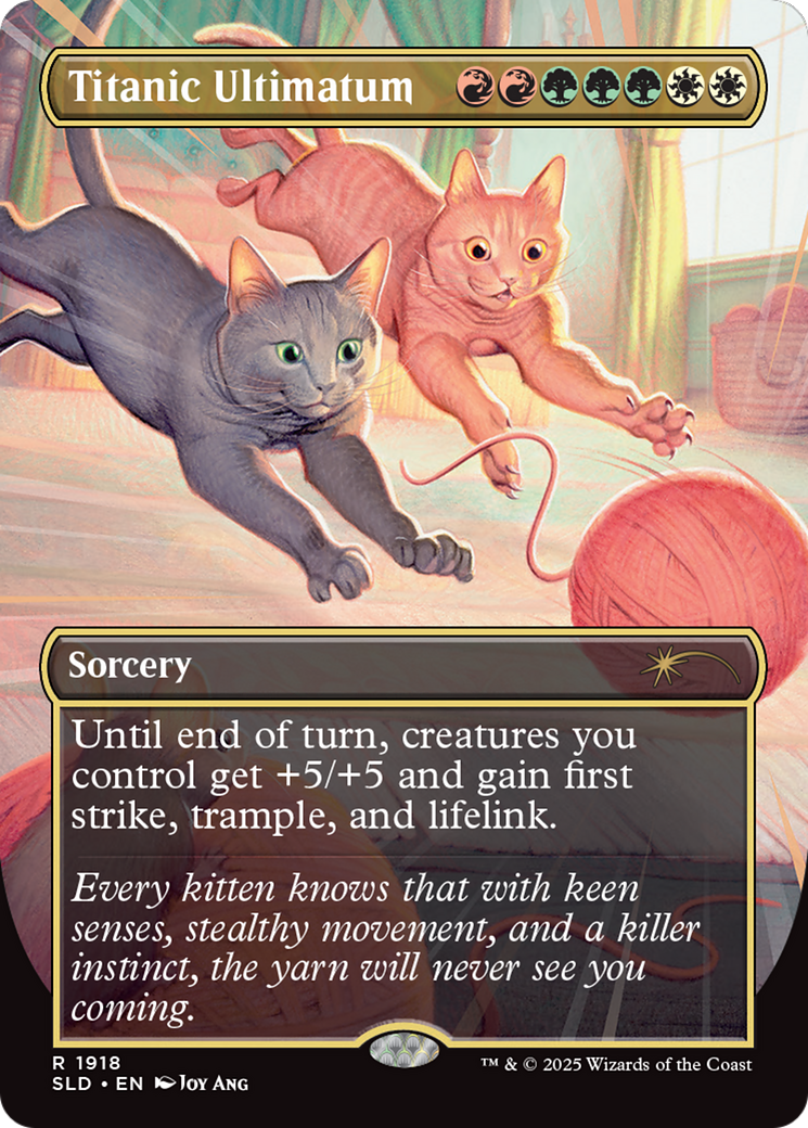 Titanic Ultimatum (1918) (Rainbow Foil) [Secret Lair Drop Series] | Exor Games Summserside