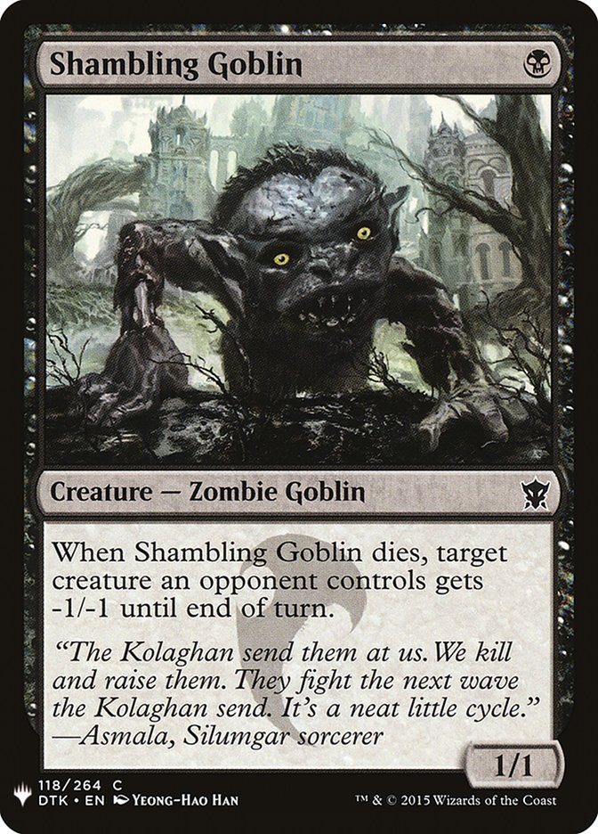 Shambling Goblin [Mystery Booster] | Exor Games Summserside