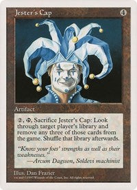 Jester's Cap (Oversized) [Oversize Cards] | Exor Games Summserside