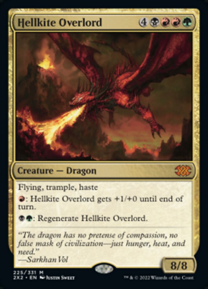 Hellkite Overlord [Double Masters 2022] | Exor Games Summserside