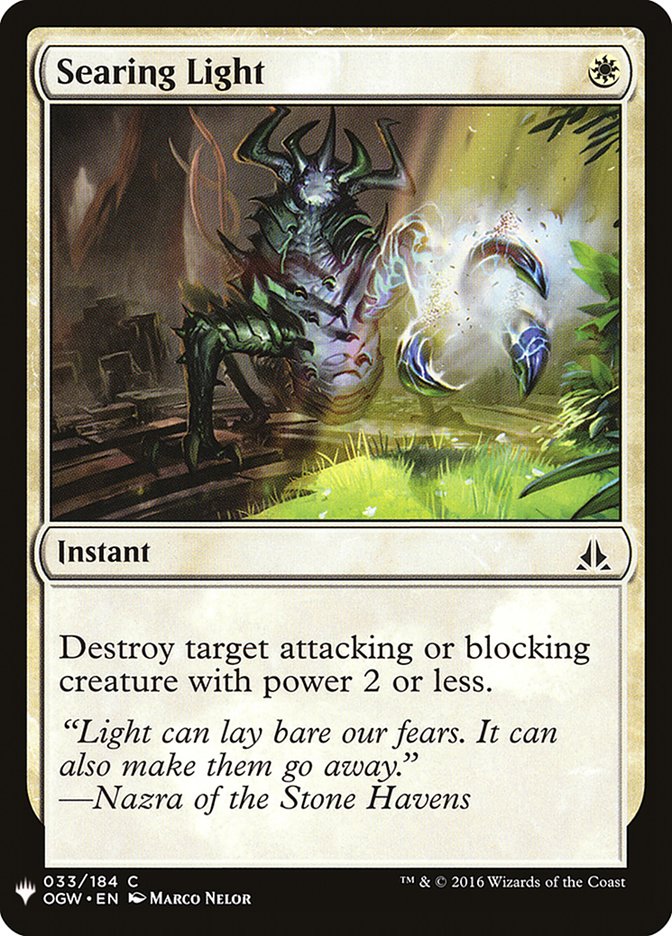 Searing Light [Mystery Booster] | Exor Games Summserside