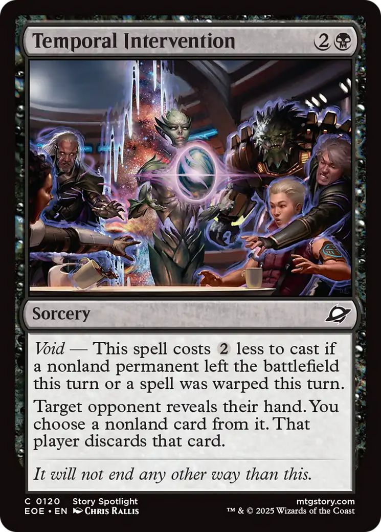 Temporal Intervention [Edge of Eternities] | Exor Games Summserside