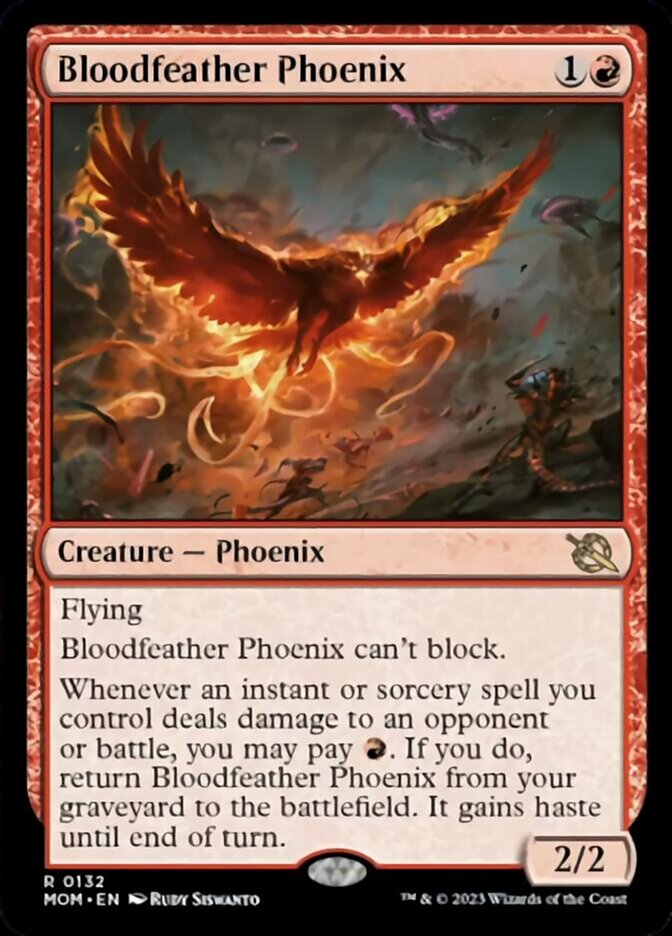 Bloodfeather Phoenix [March of the Machine] | Exor Games Summserside