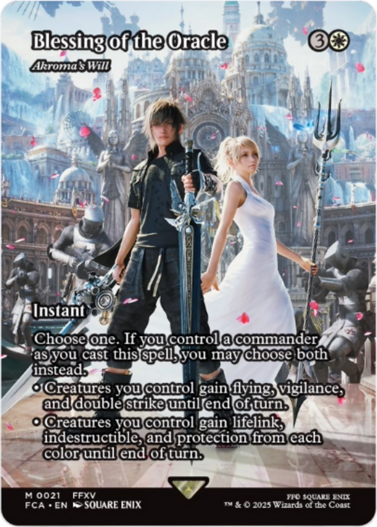 Blessing of the Oracle - Akroma's Will (Showcase) [FINAL FANTASY : Through the Ages] | Exor Games Summserside