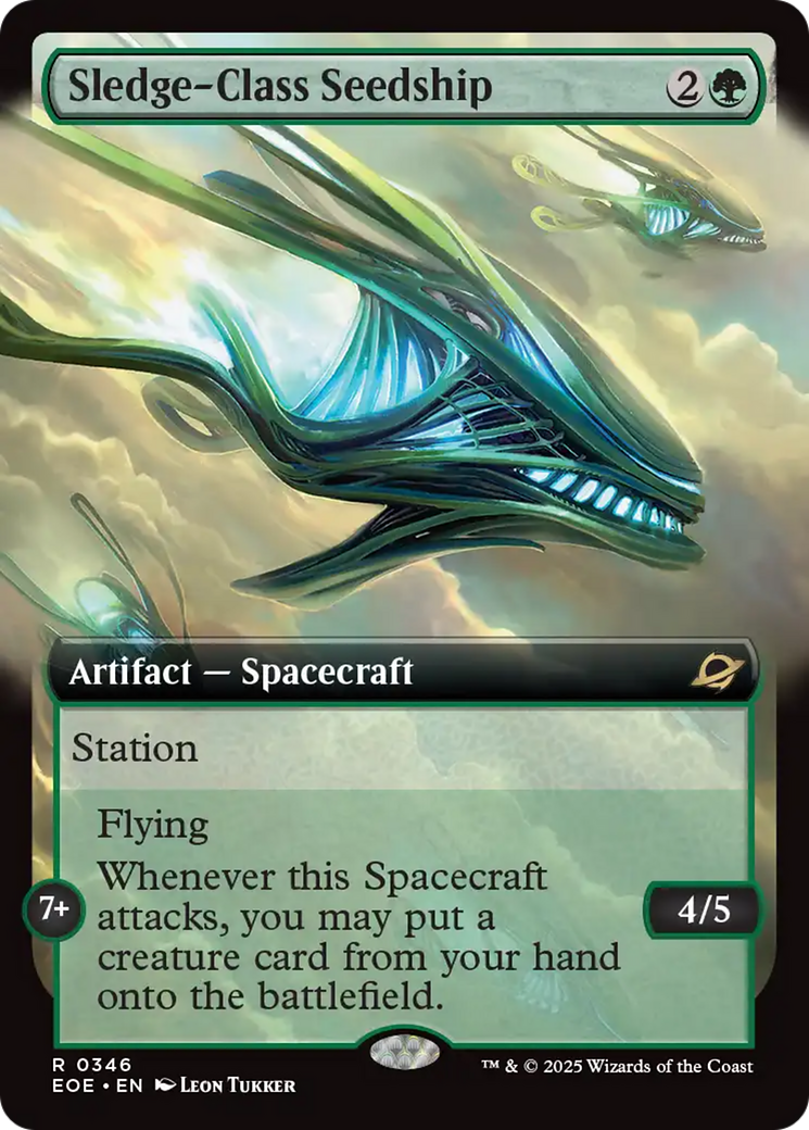 Sledge-Class Seedship (Extended Art) [Edge of Eternities] | Exor Games Summserside