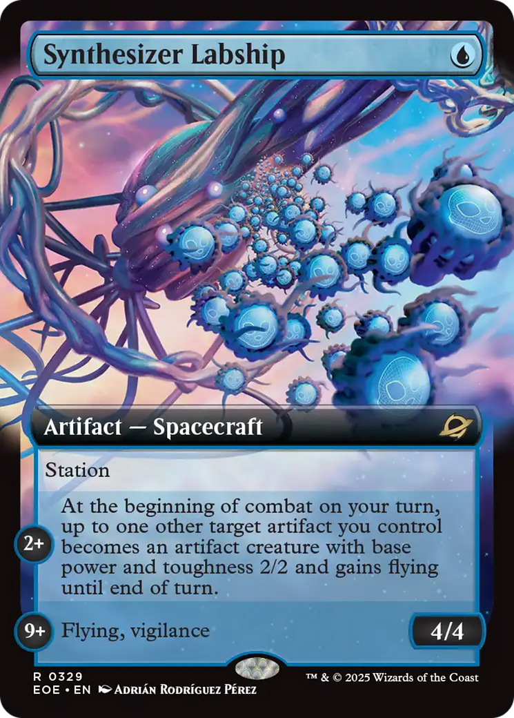 Synthesizer Labship (Extended Art) [Edge of Eternities] | Exor Games Summserside