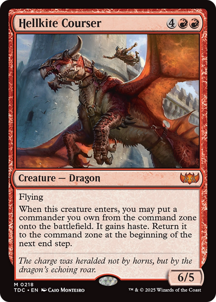 Hellkite Courser [Tarkir: Dragonstorm Commander] | Exor Games Summserside