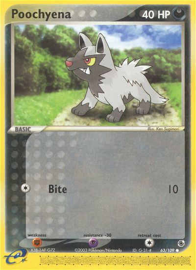 Poochyena (63/109) [EX: Ruby & Sapphire] | Exor Games Summserside