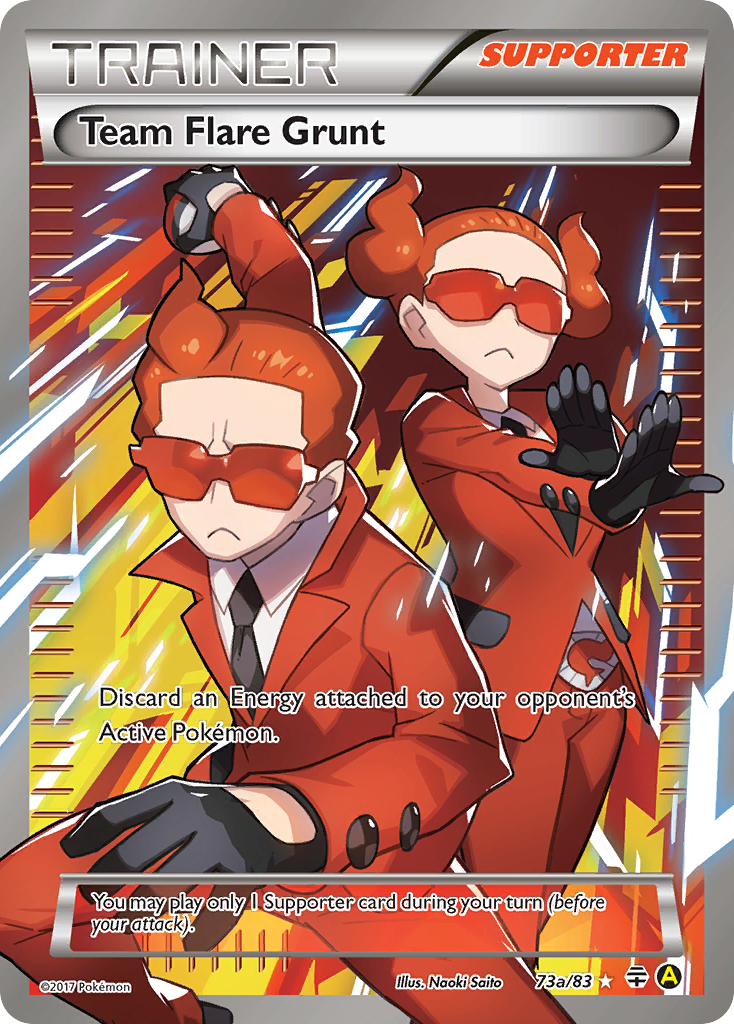 Team Flare Grunt (73a/83) [Alternate Art Promos] | Exor Games Summserside