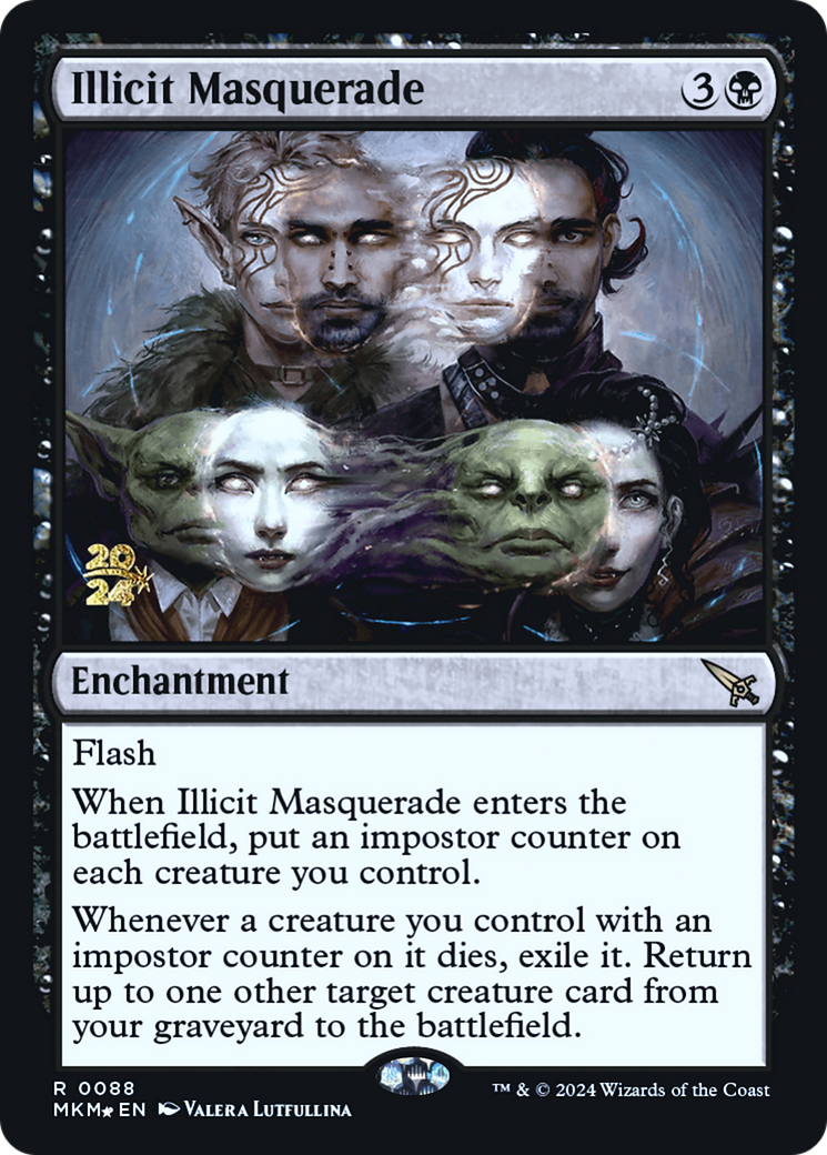 Illicit Masquerade [Murders at Karlov Manor Prerelease Promos] | Exor Games Summserside