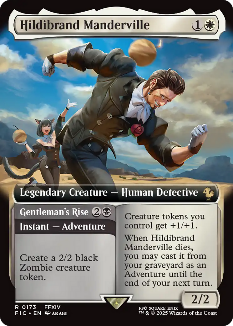 Hildibrand Manderville // Gentleman's Rise (Extended Art) [FINAL FANTASY Commander] | Exor Games Summserside