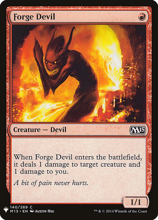 Forge Devil [Mystery Booster] | Exor Games Summserside