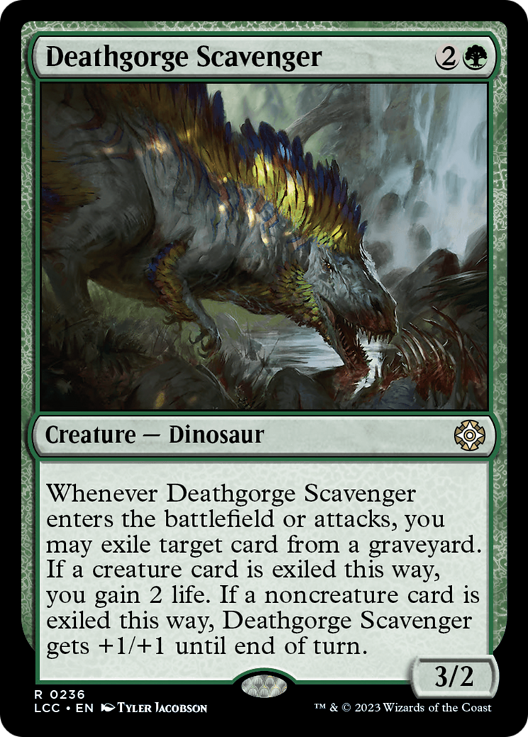 Deathgorge Scavenger [The Lost Caverns of Ixalan Commander] | Exor Games Summserside