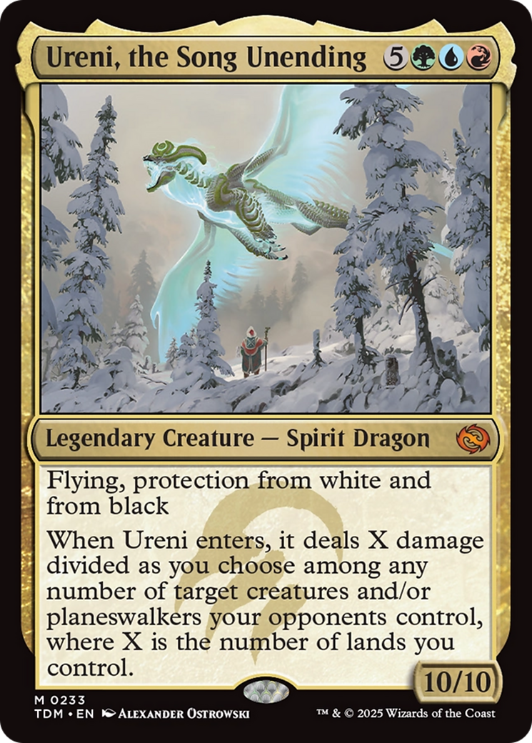 Ureni, the Song Unending [Tarkir: Dragonstorm] | Exor Games Summserside