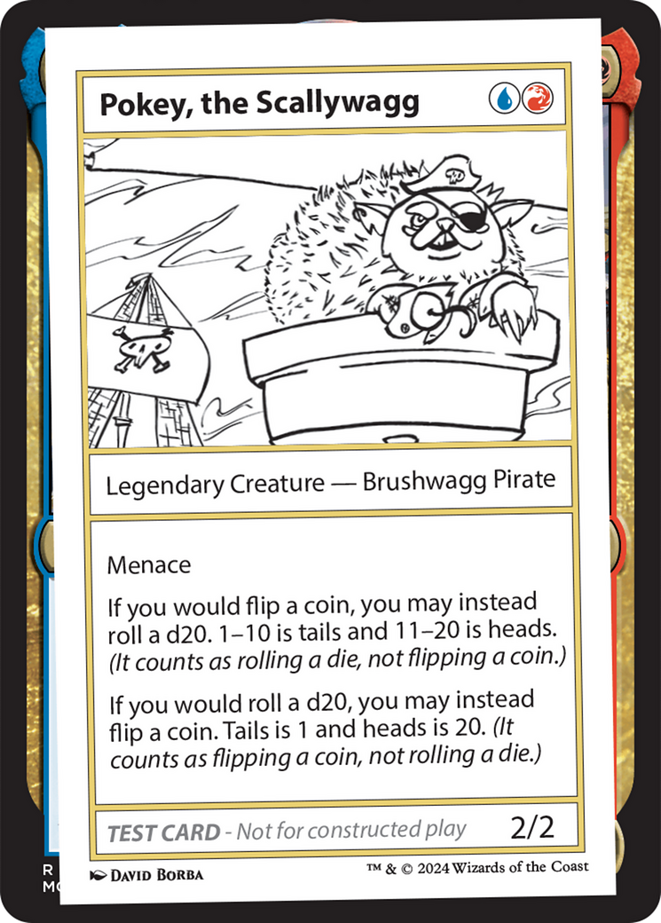 Pokey, the Scallywagg [Mystery Booster 2 Playtest Cards] | Exor Games Summserside