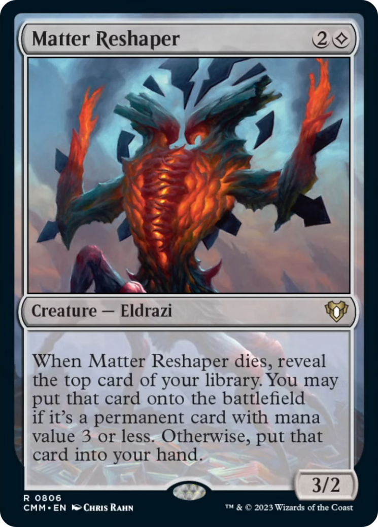 Matter Reshaper [Commander Masters] | Exor Games Summserside