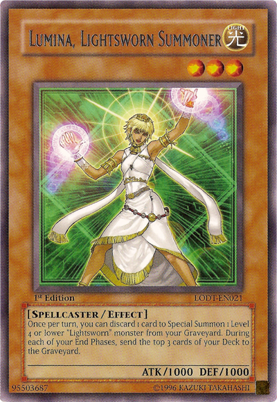 Lumina, Lightsworn Summoner [LODT-EN021] Rare | Exor Games Summserside