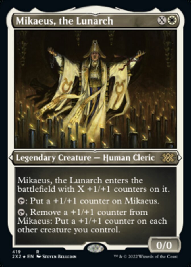 Mikaeus, the Lunarch (Foil Etched) [Double Masters 2022] | Exor Games Summserside