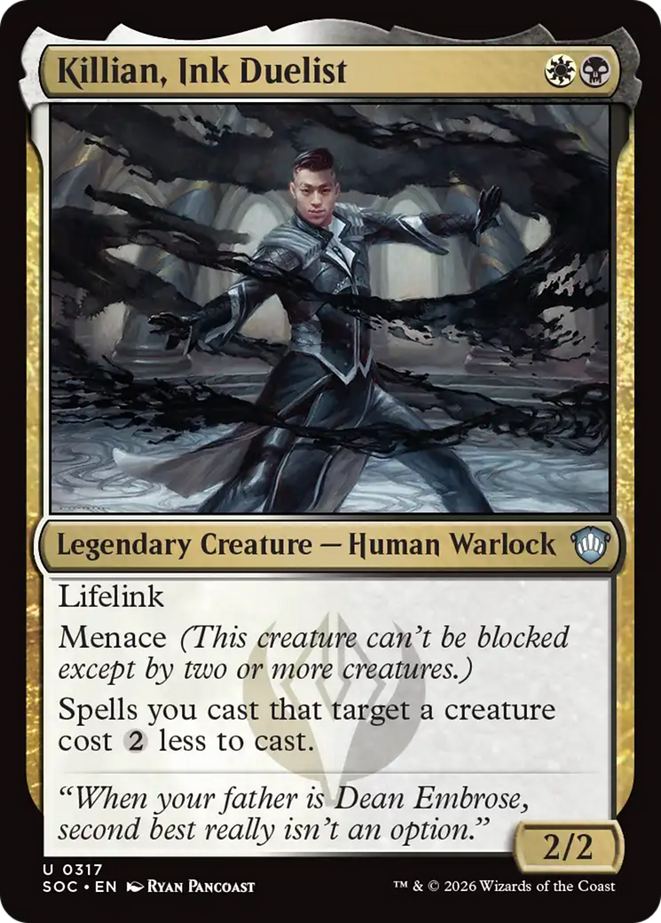 Killian, Ink Duelist [Secrets of Strixhaven Commander] | Exor Games Summserside
