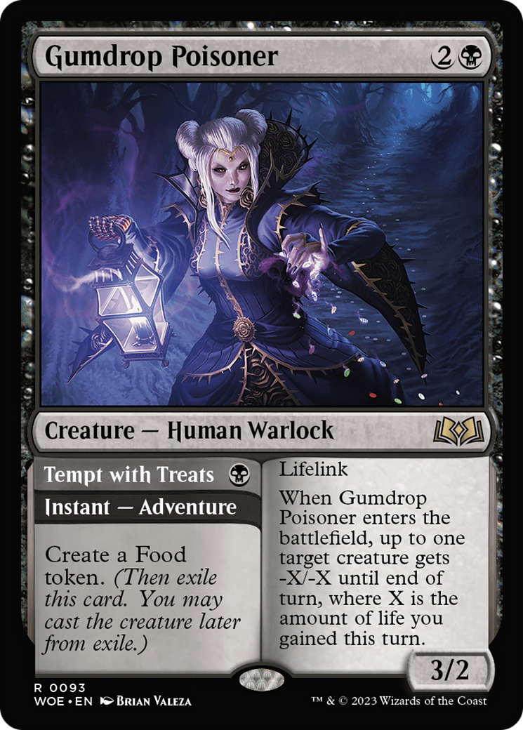 Gumdrop Poisoner // Tempt with Treats [Wilds of Eldraine] | Exor Games Summserside