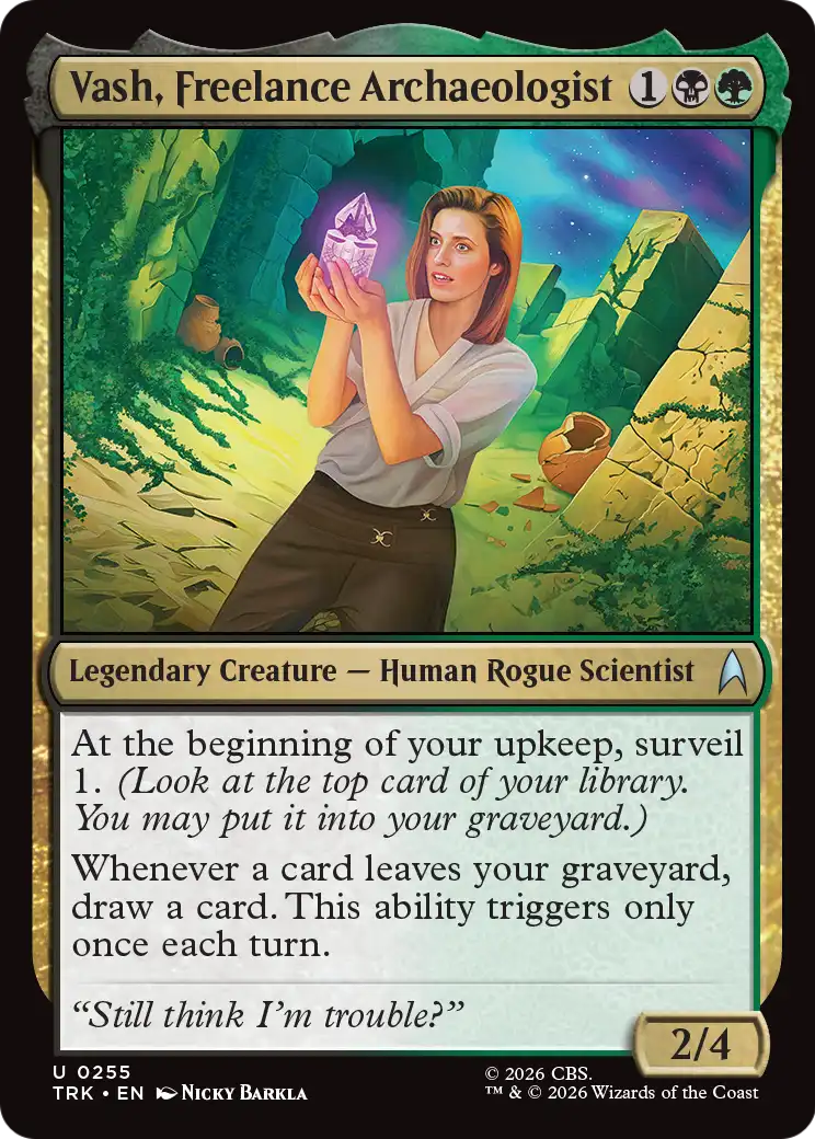 Vash, Freelance Archaeologist [Star Trek] | Exor Games Summserside