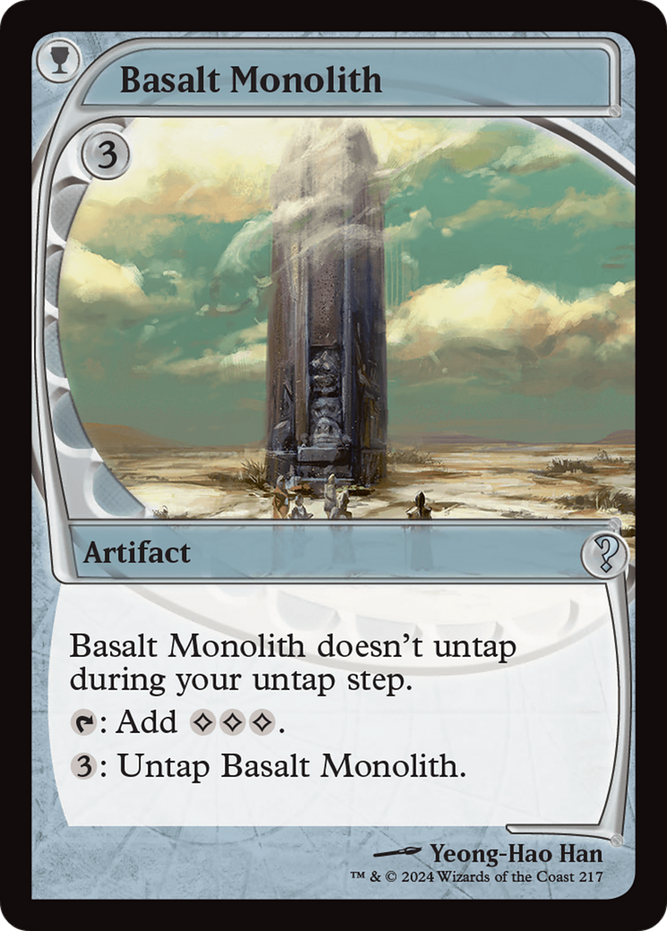 Basalt Monolith (Future Sight) [Mystery Booster 2] | Exor Games Summserside