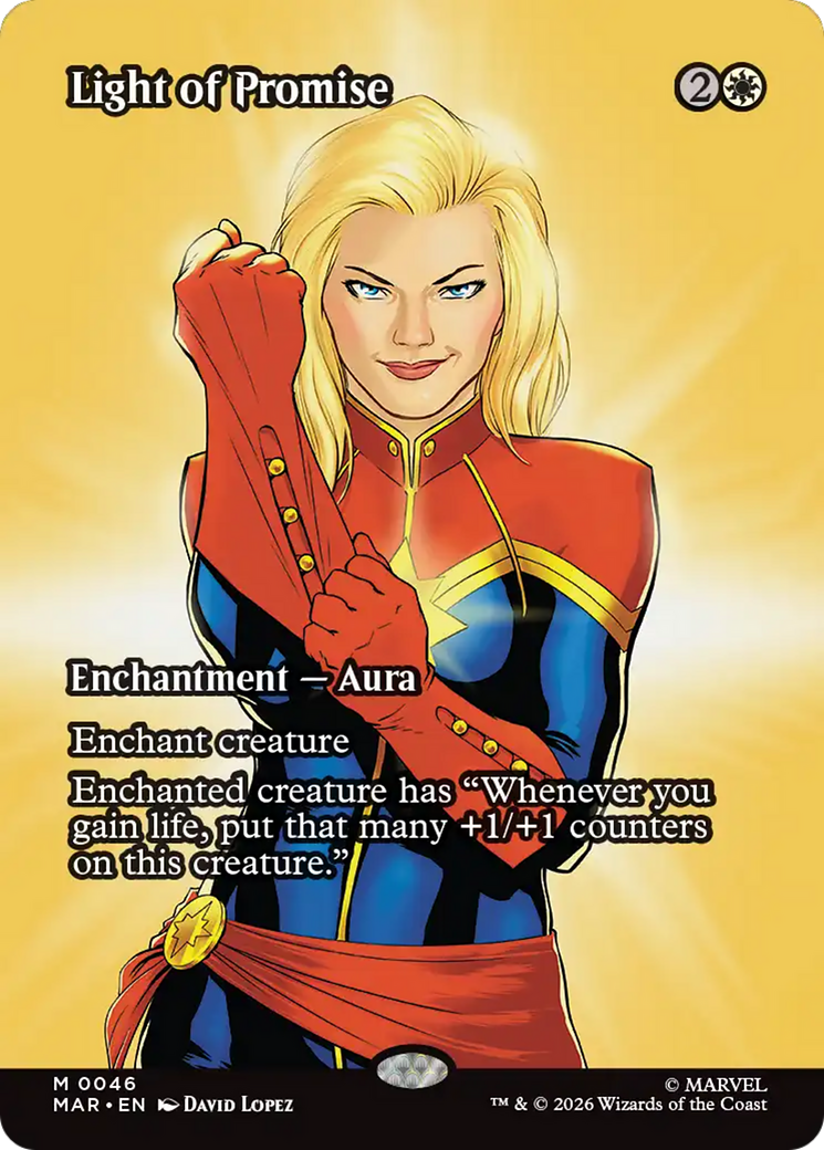 Light of Promise (Borderless) [Marvel Universe: Eternal-Legal] | Exor Games Summserside
