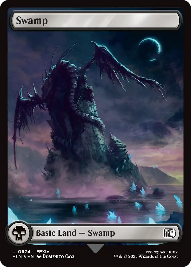 Swamp (0574) (Surge Foil) [FINAL FANTASY] | Exor Games Summserside