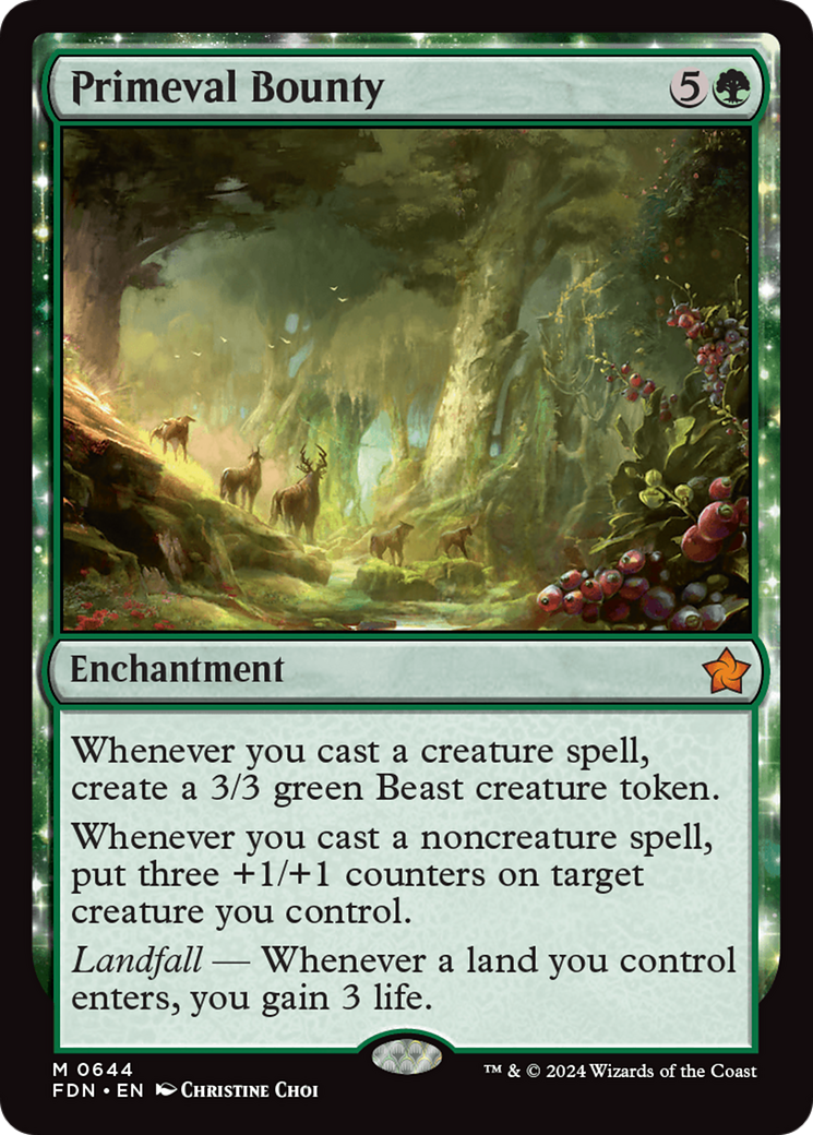 Primeval Bounty [Foundations] | Exor Games Summserside