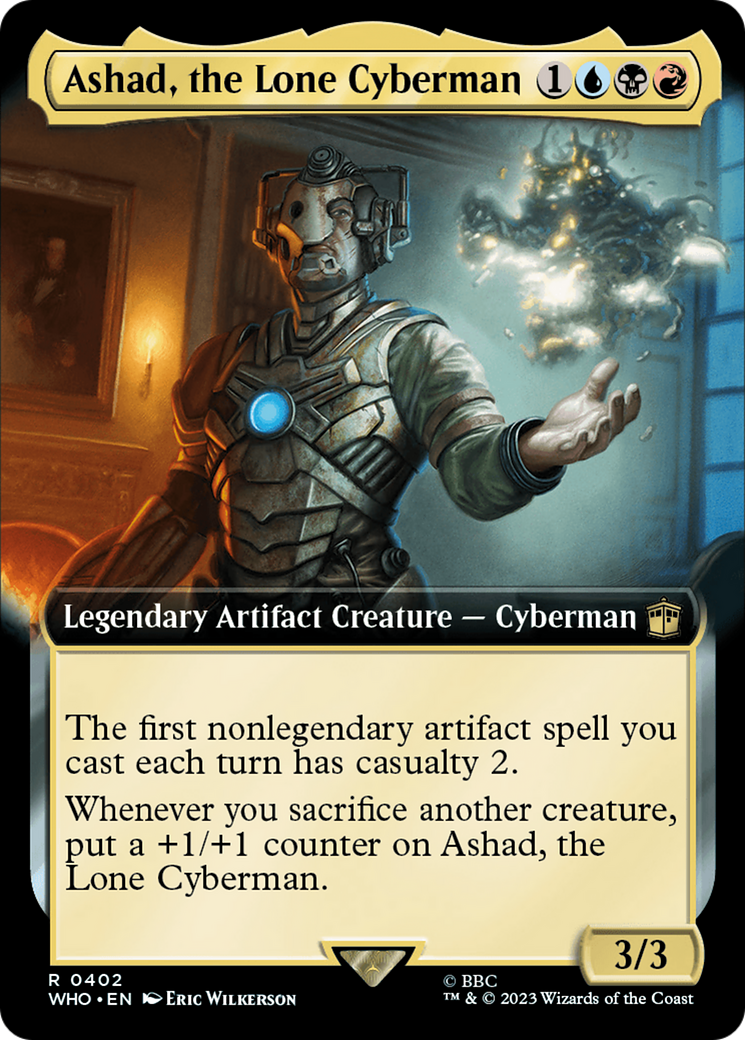 Ashad, the Lone Cyberman (Extended Art) [Doctor Who] | Exor Games Summserside