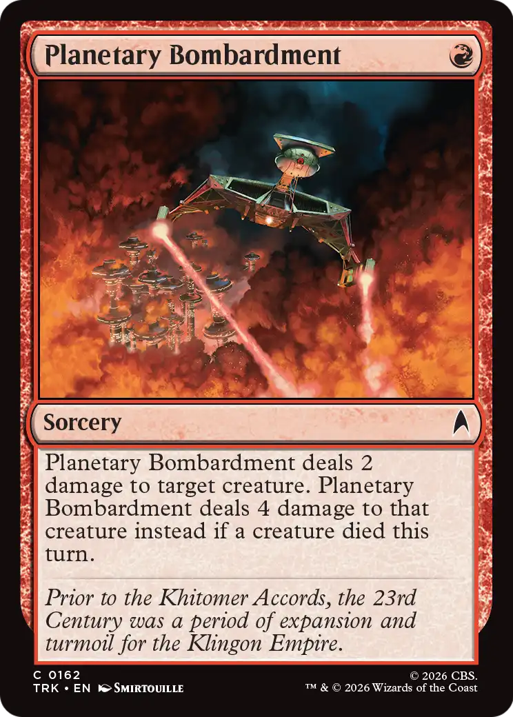 Planetary Bombardment [Star Trek] | Exor Games Summserside
