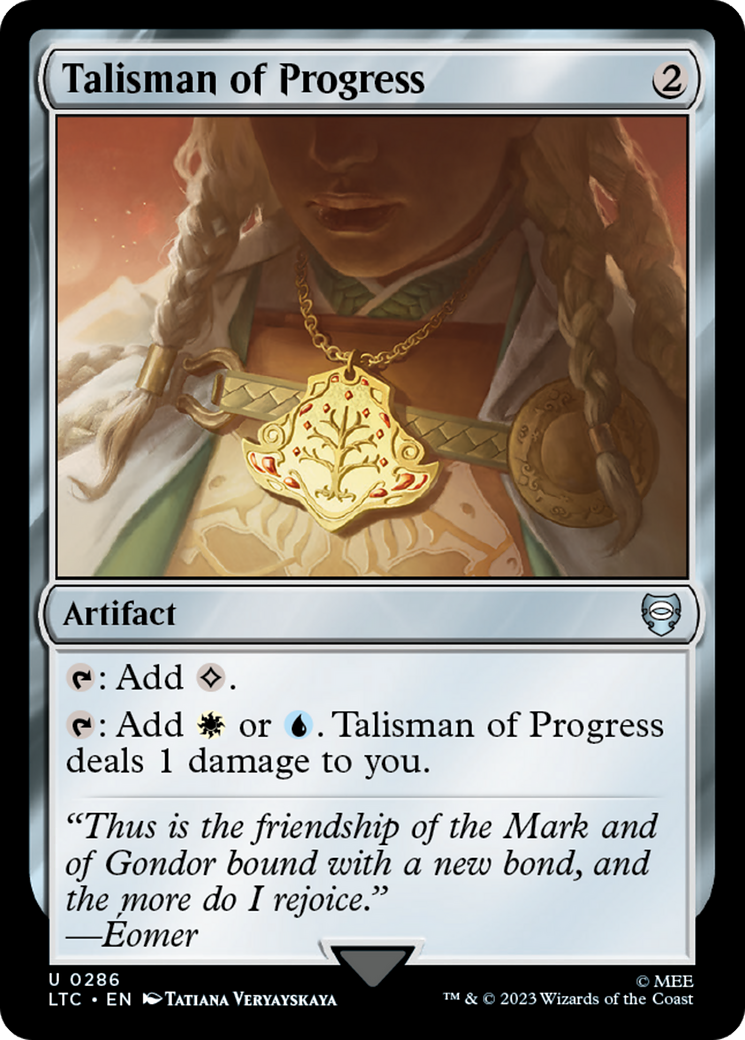 Talisman of Progress [The Lord of the Rings: Tales of Middle-Earth Commander] | Exor Games Summserside