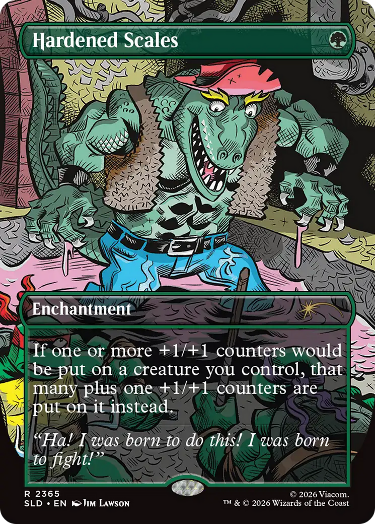 Hardened Scales [Secret Lair Drop Series] | Exor Games Summserside