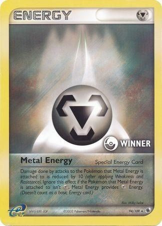 Metal Energy (94/109) (Winner) [EX: Ruby & Sapphire] | Exor Games Summserside