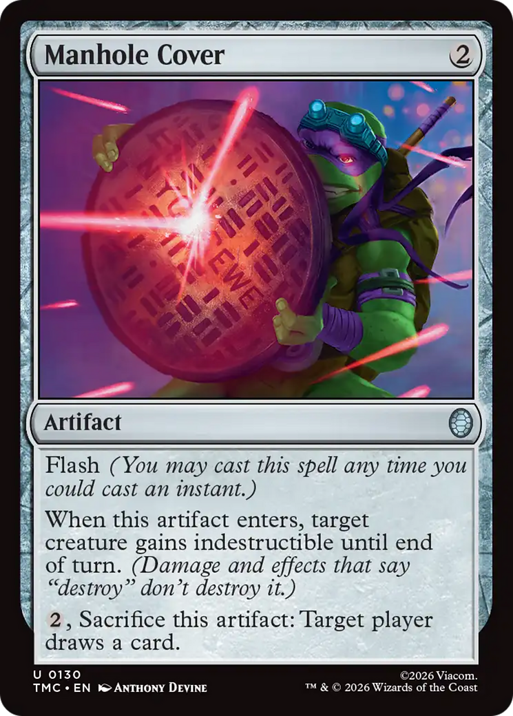 Manhole Cover [Teenage Mutant Ninja Turtles Commander] | Exor Games Summserside